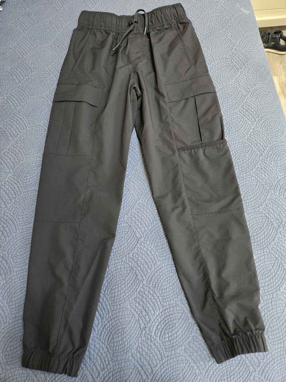 Wonder Nation Boys Cargo Jogger Pants Size XL 14-16 Black